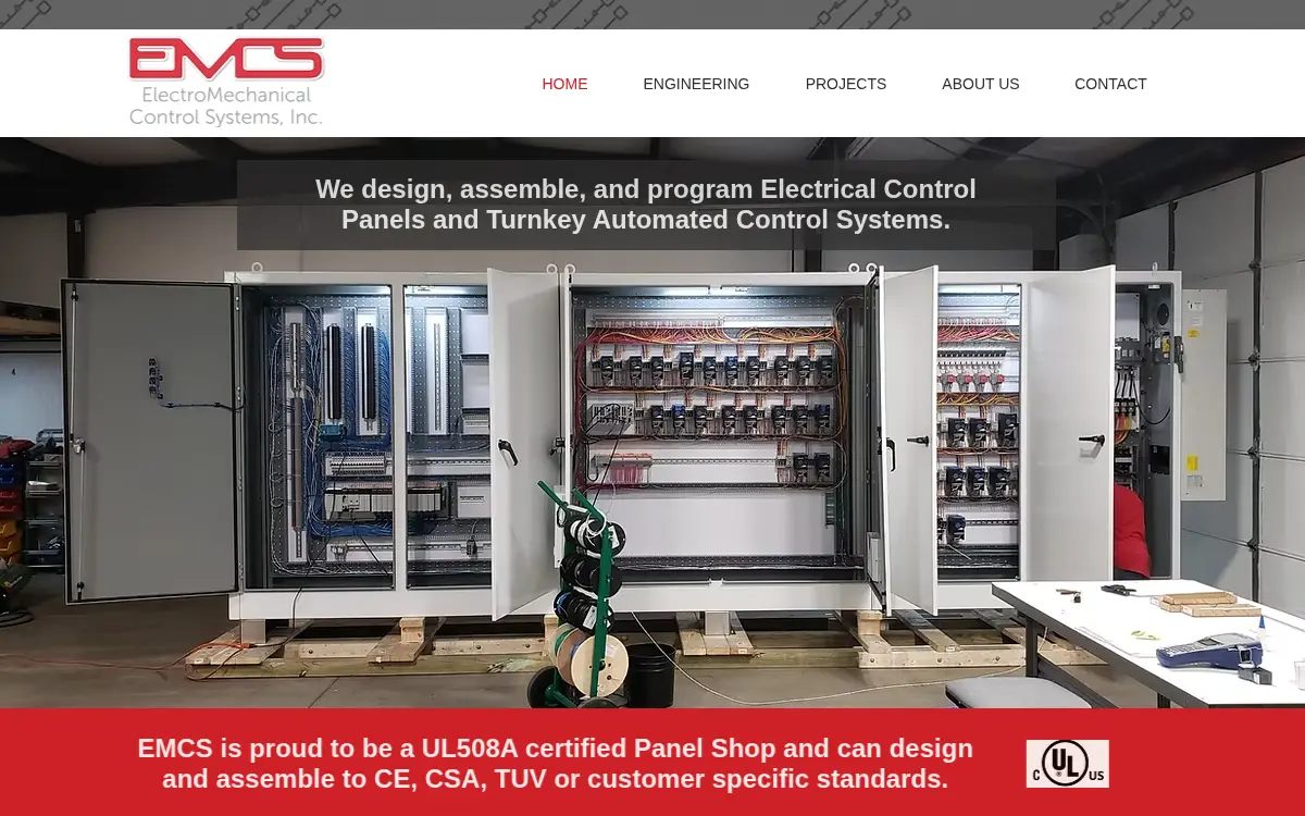 Homepage of Electromechanical Control Systems INC