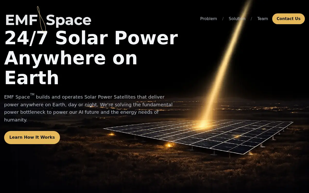 Homepage of Emf Space, INC.