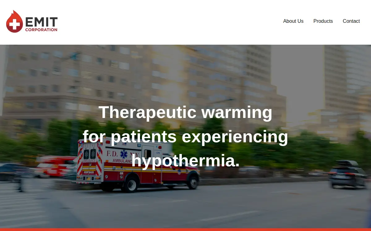 Homepage of Emit Corporation