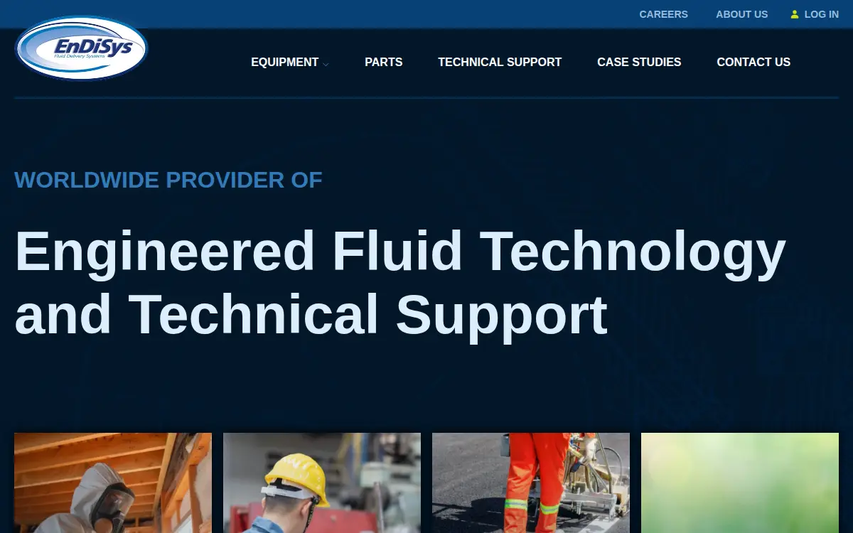 Homepage of Engineered Distribution Specialties, LLC