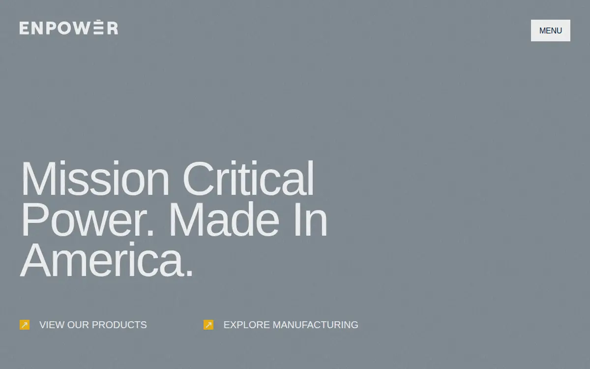 Homepage of Enpower INC