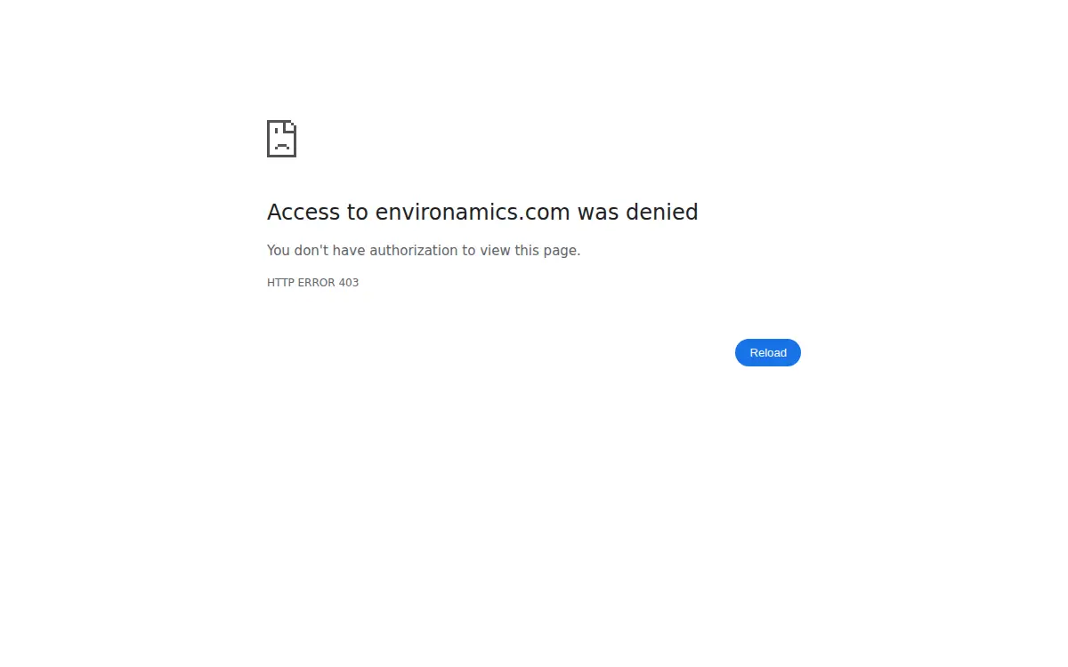 Homepage of Environamics INC