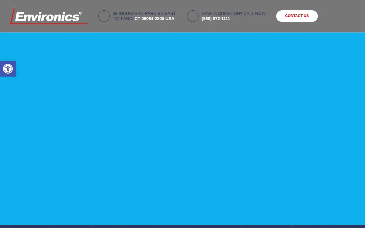 Homepage of Environics INC.