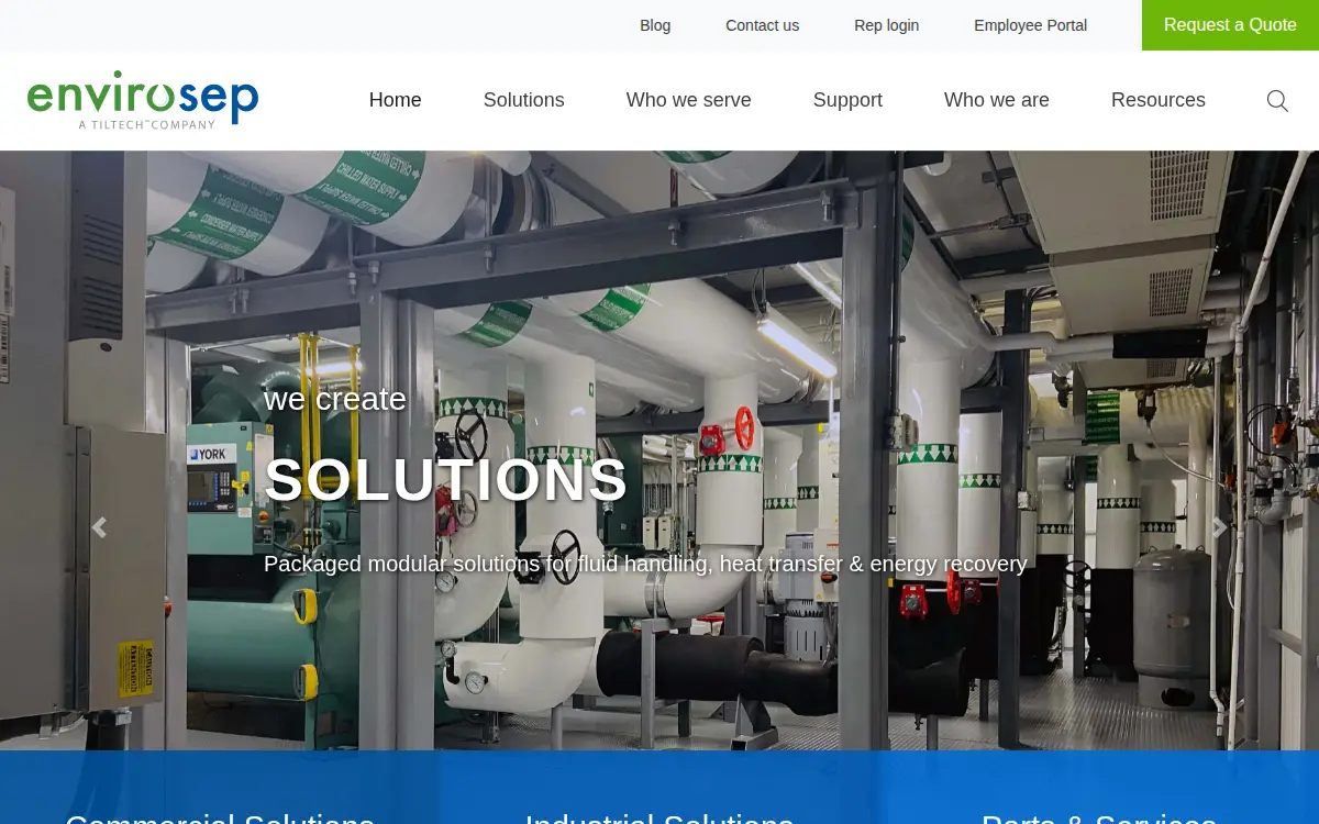 Homepage of Tilley Mechanical Technologies, INC.