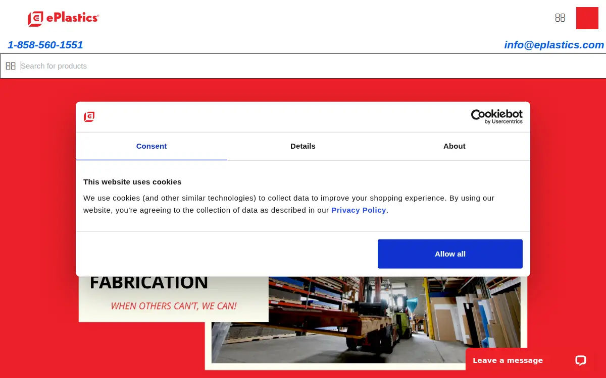 Homepage of Plastics Family Holdings, INC