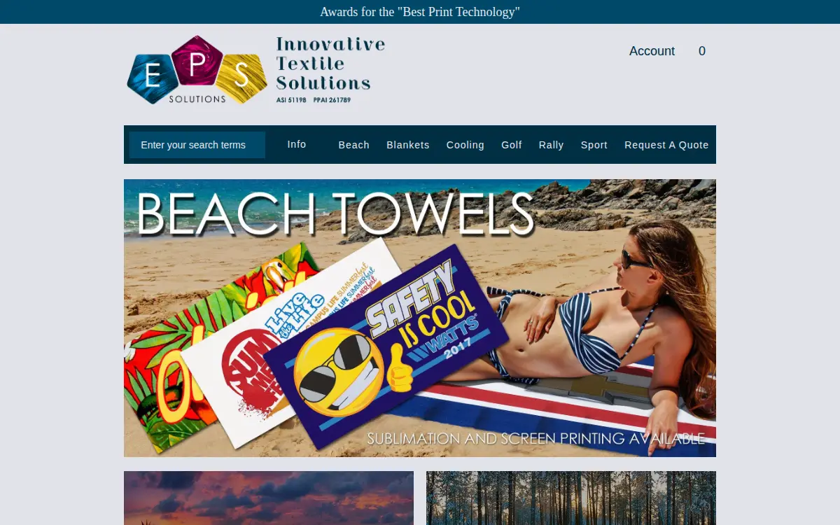 Homepage of USA Printworks Illinois INC.