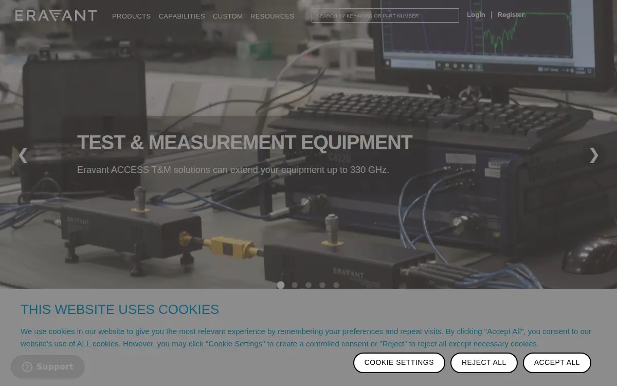 Homepage of Sage Millimeter, INC.