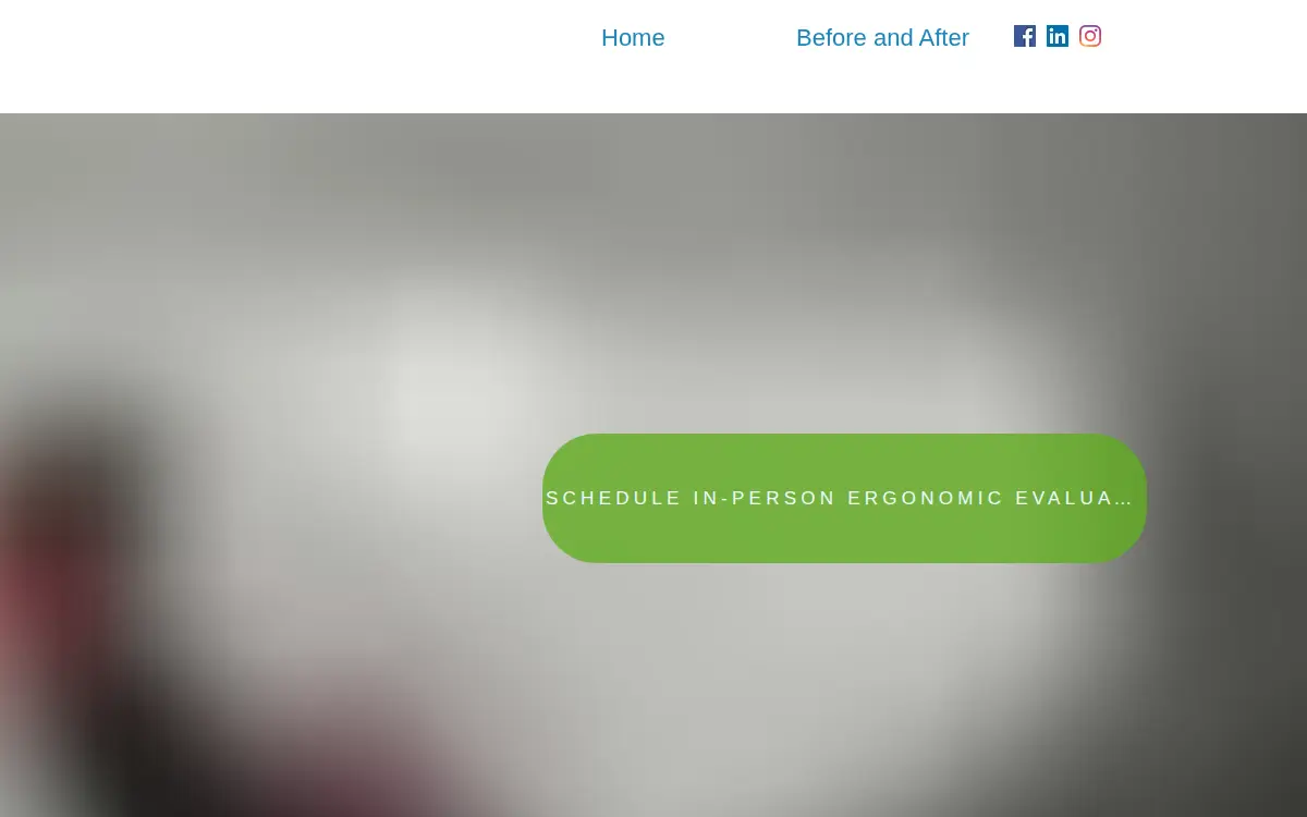 Homepage of Ergorx INC.