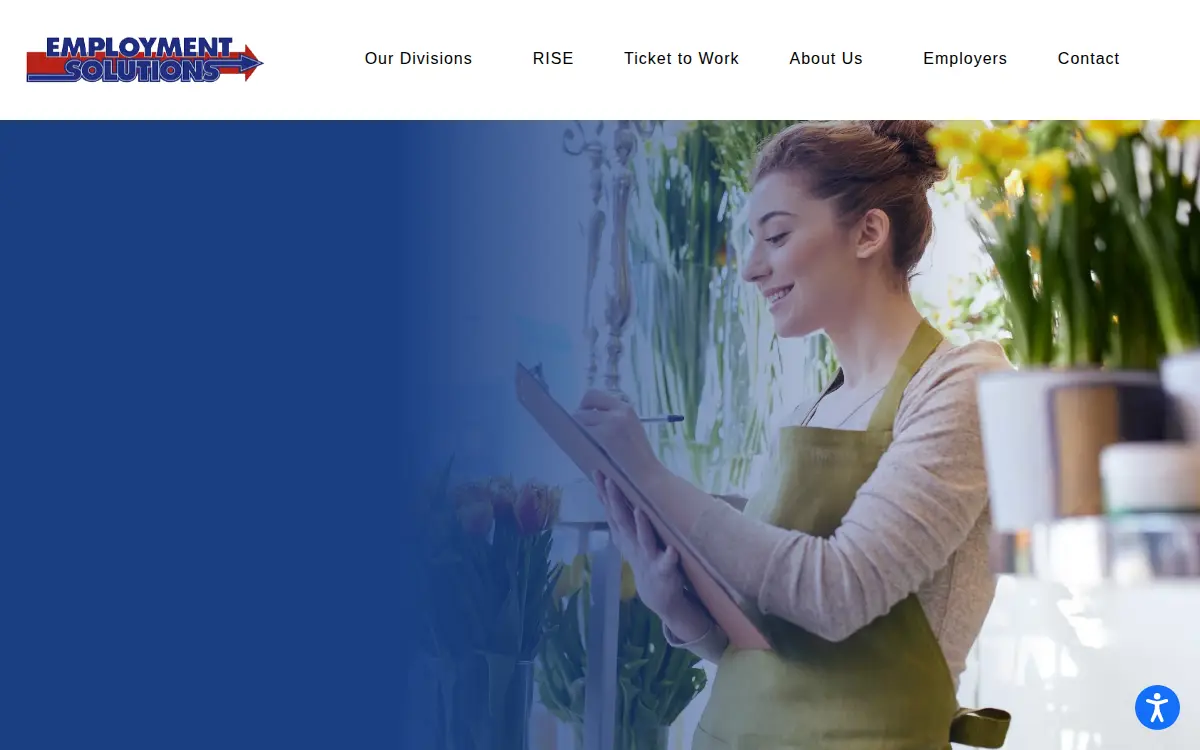 Homepage of Employment Solutions INC