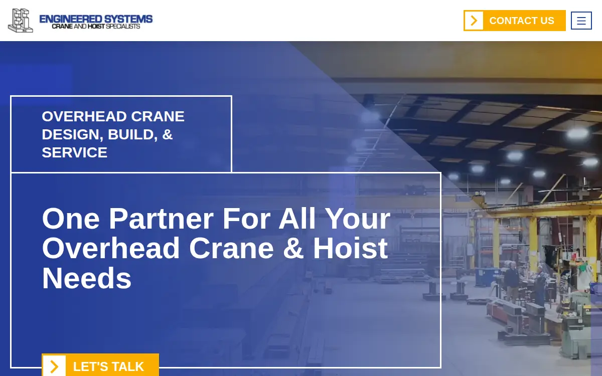 Homepage of Engineered Systems INC