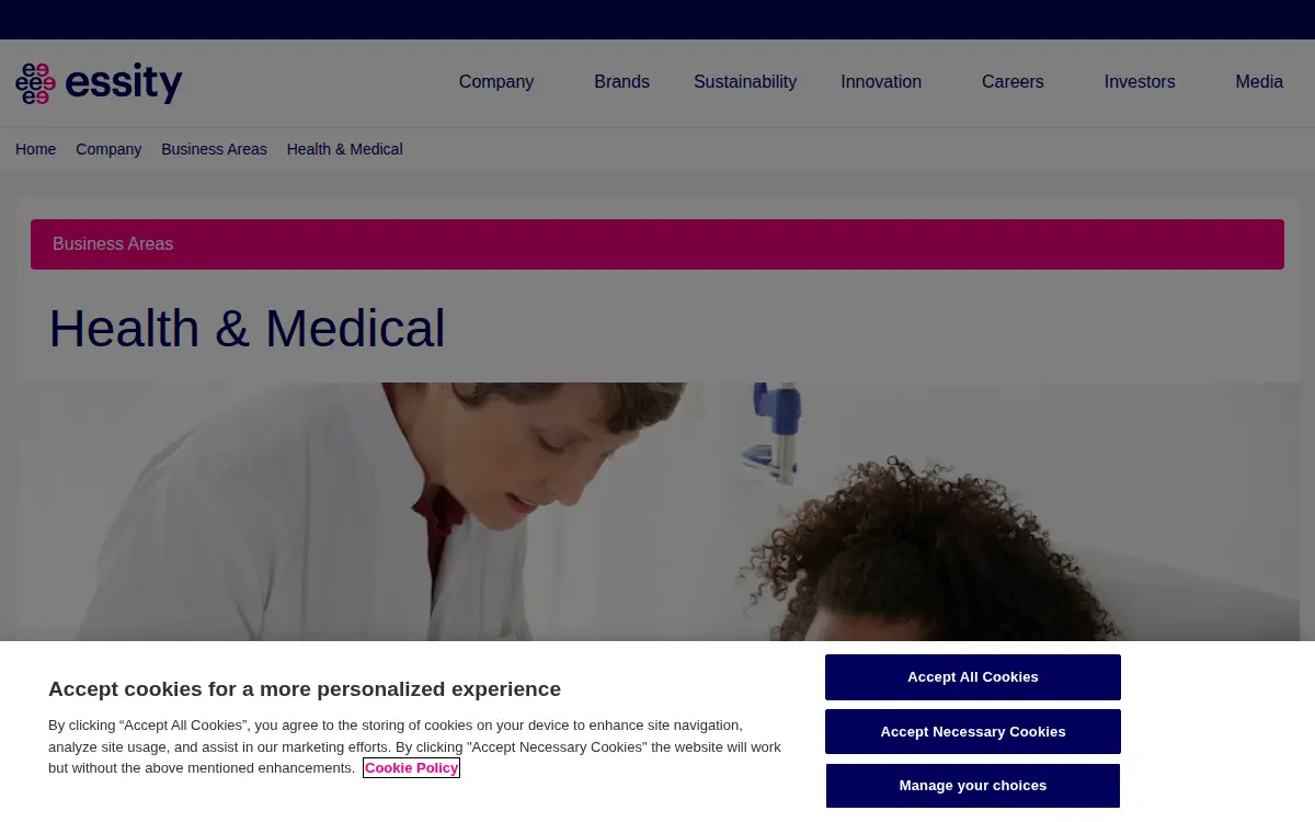 Homepage of Bsn Medical INC