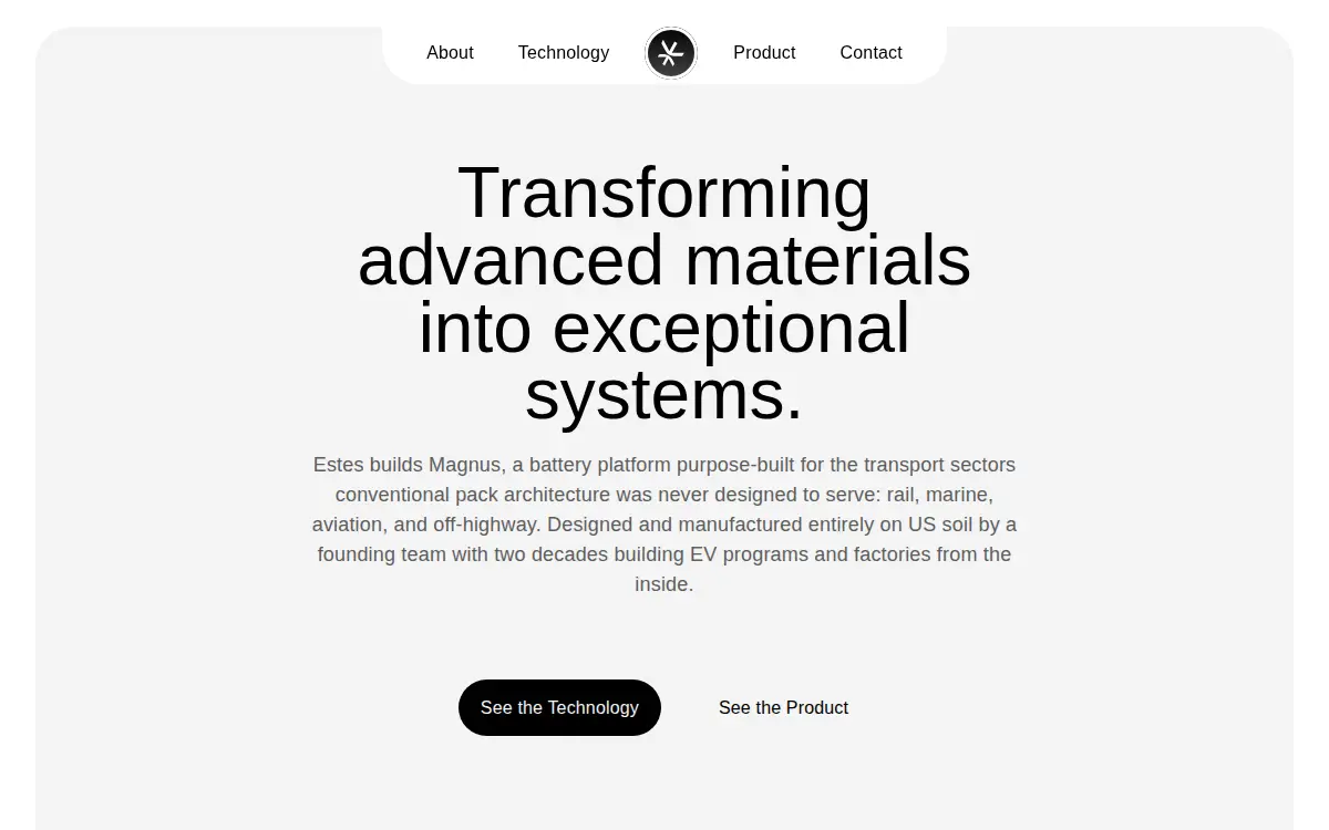 Homepage of Estes Energy Solutions, INC.