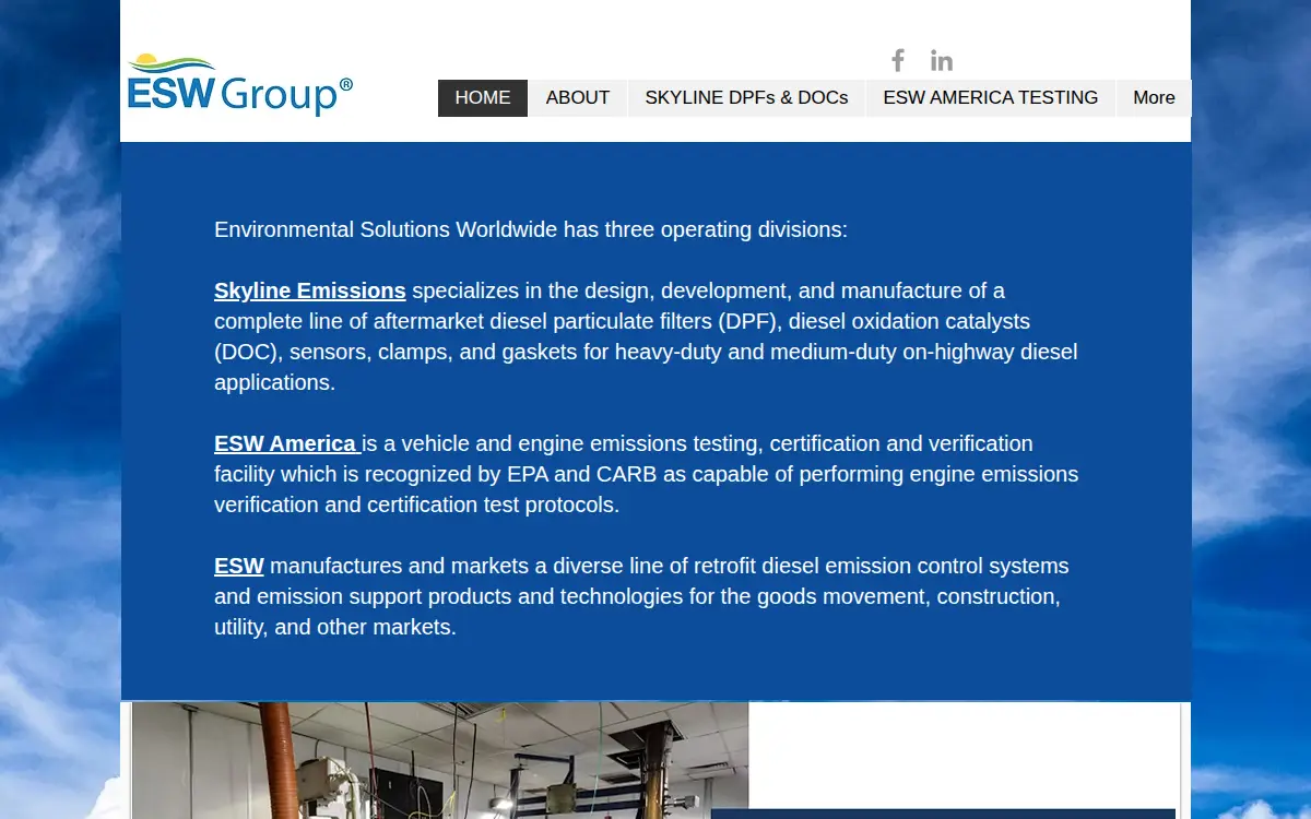Homepage of Technology Fabricators, INC.