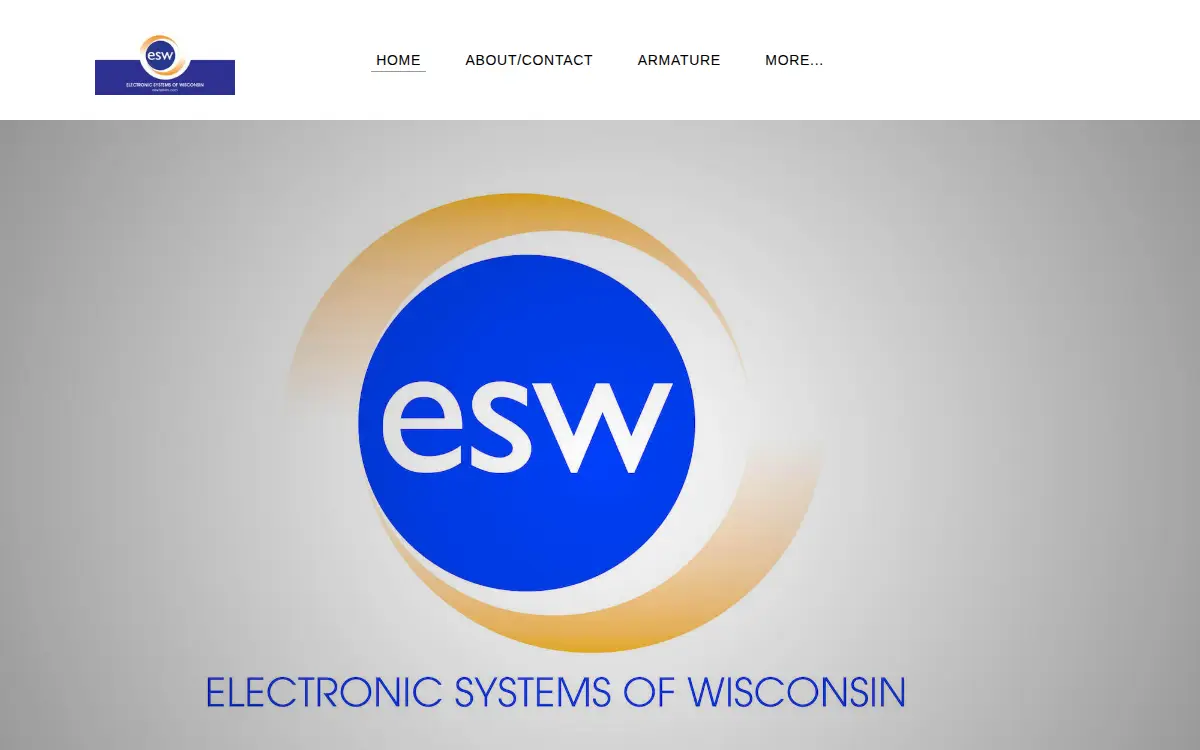 Homepage of Electronic Systems of Wisconsin, INC.