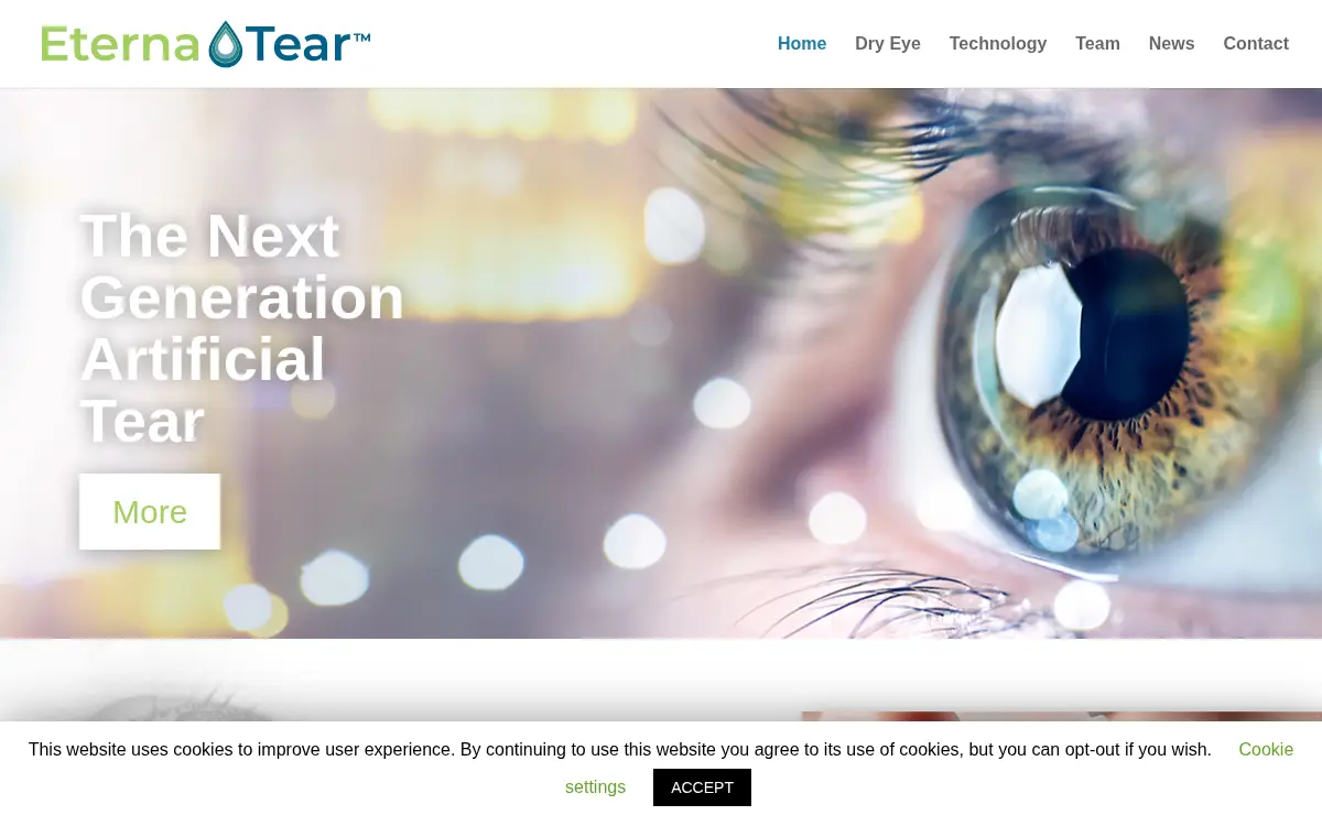 Homepage of Eternatear INC