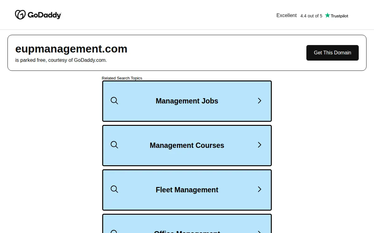 Homepage of Eup Management Group, L.l.c.