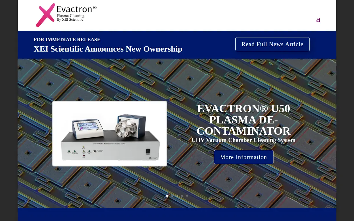 Homepage of Xei Scientific INC