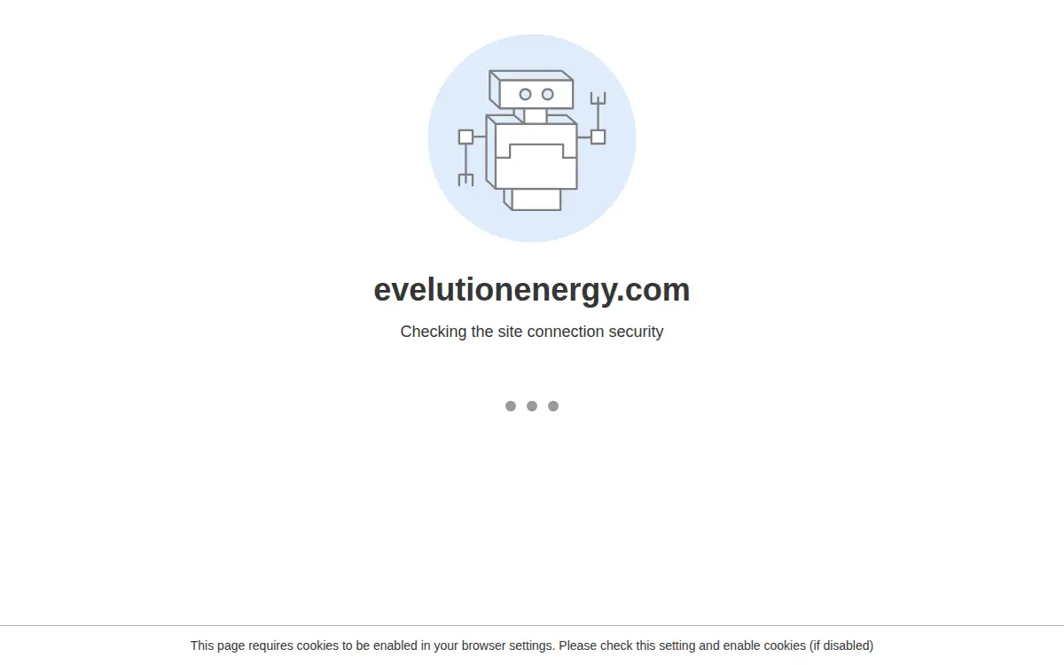 Homepage of Evelution Energy, LLC