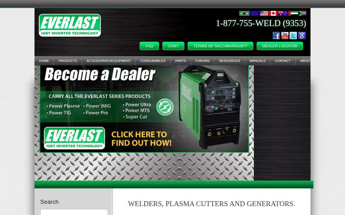 Homepage of Gretchen International INC.