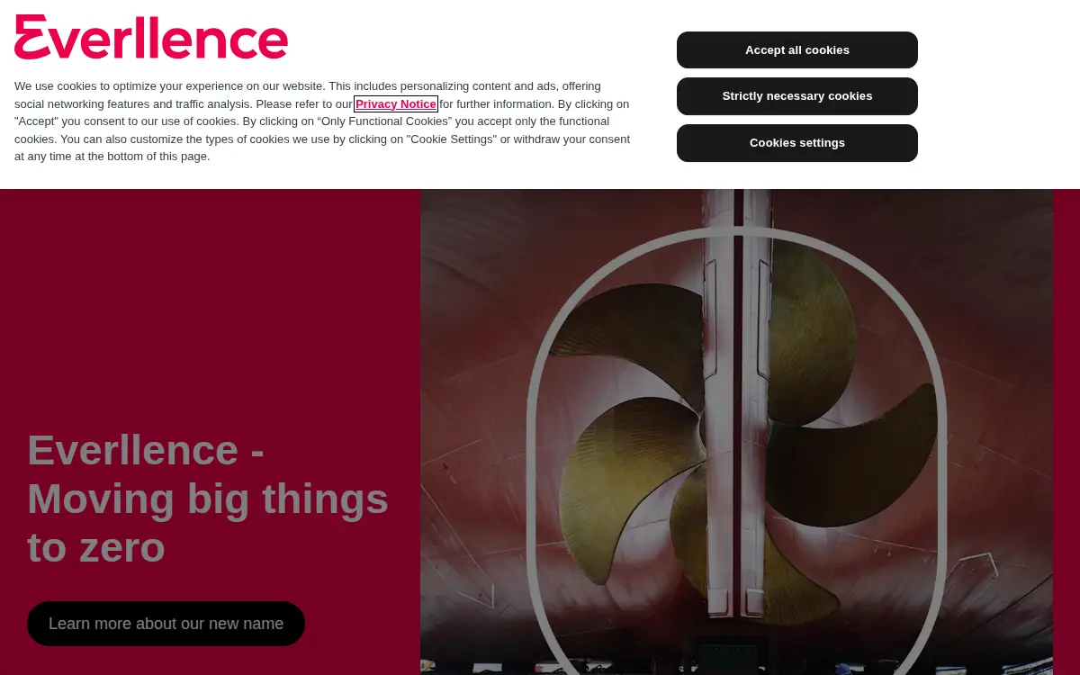 Homepage of Everllence USA INC.