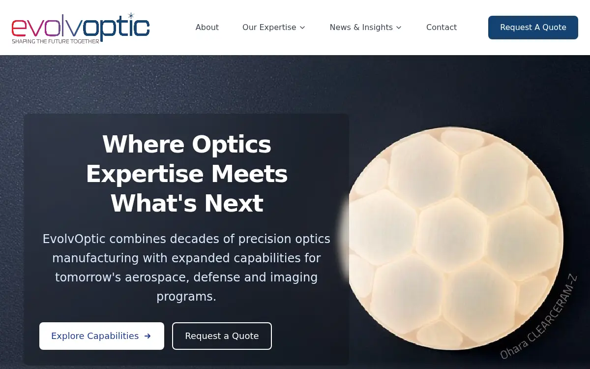 Homepage of Advanced Glass Industries, INC.