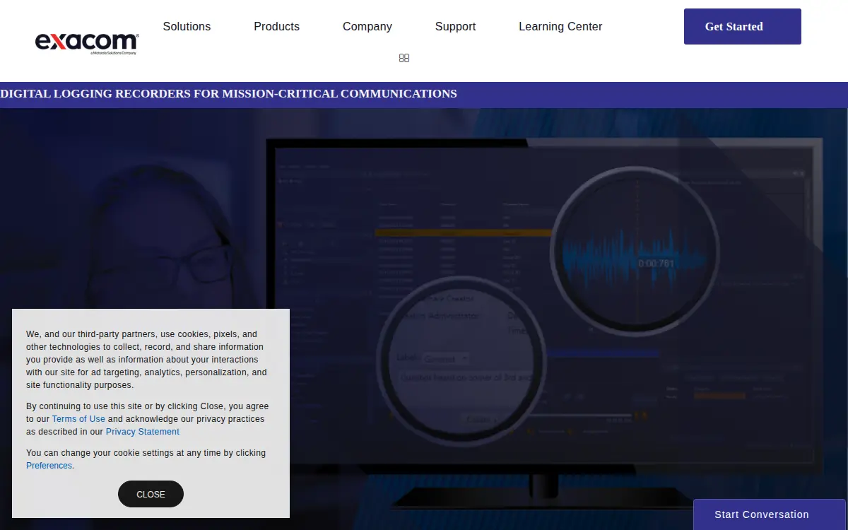 Homepage of Exacom INC