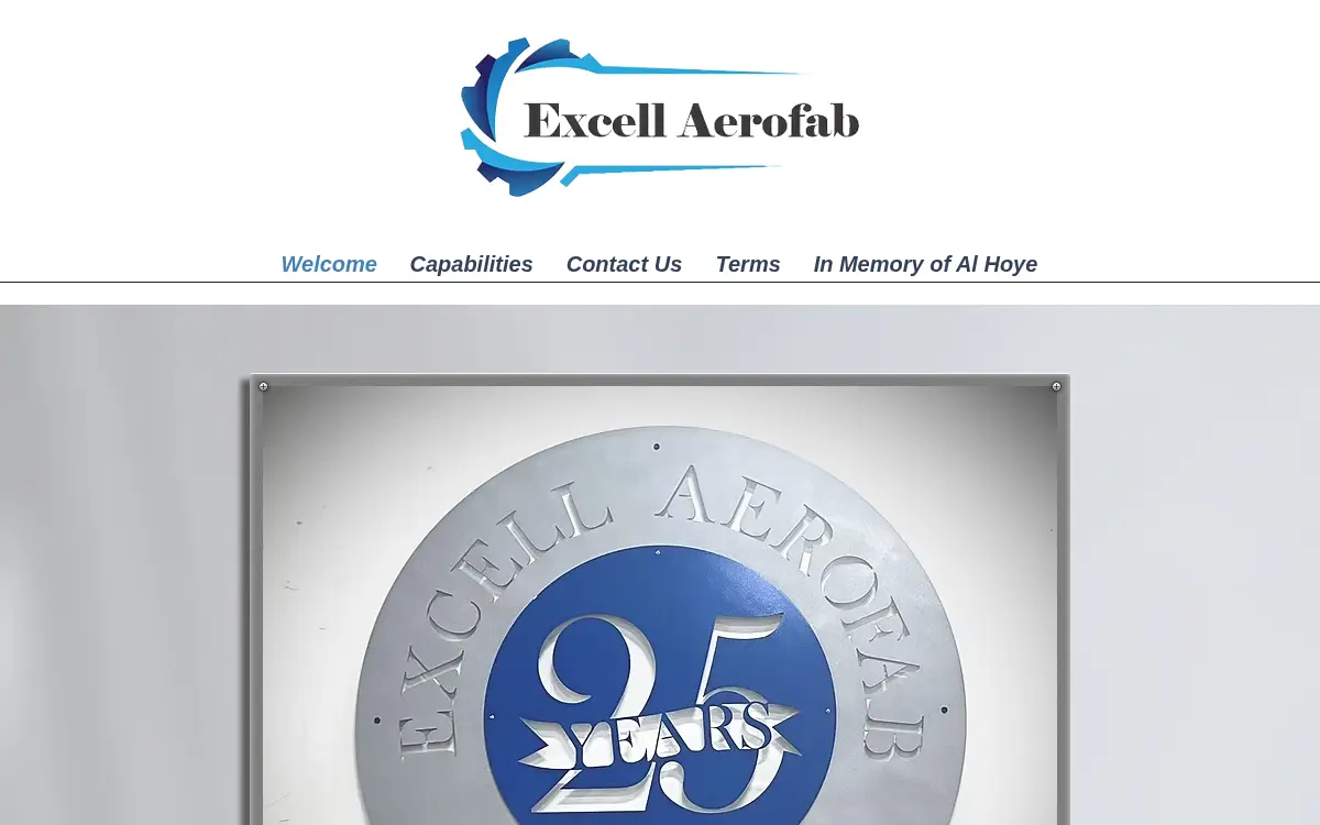Homepage of Aerofab Industries, INC.