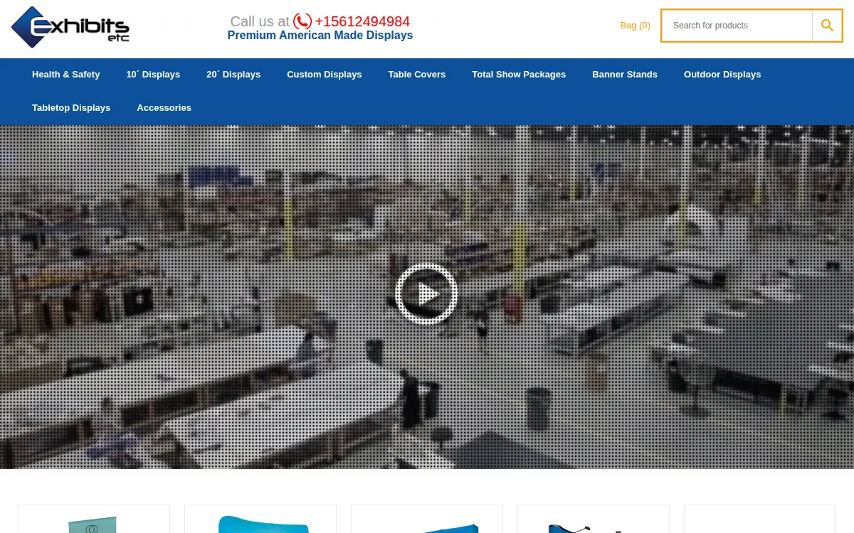 Homepage of Exhibits Etc. Incorporated