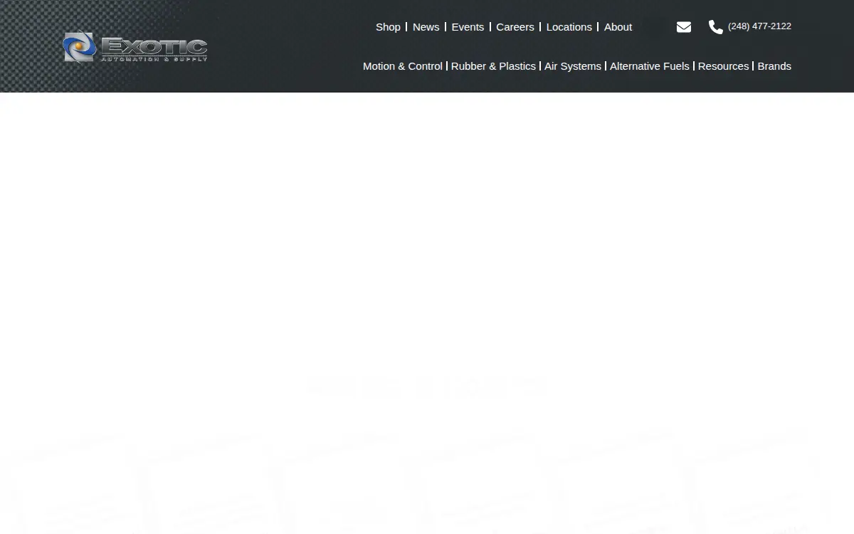 Homepage of Exotic Rubber & Plastics CORP