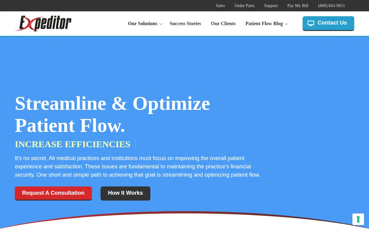 Homepage of Expeditor Systems, INC.