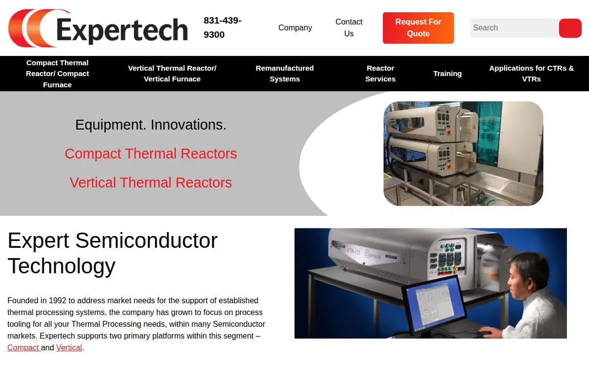 Homepage of Expert Semiconductor Technology, INC.