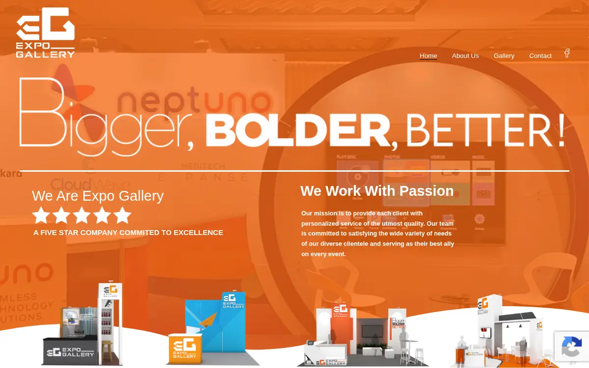 Homepage of Expo Gallery, INC