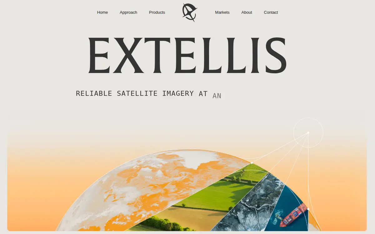 Homepage of Extellis Incorporated