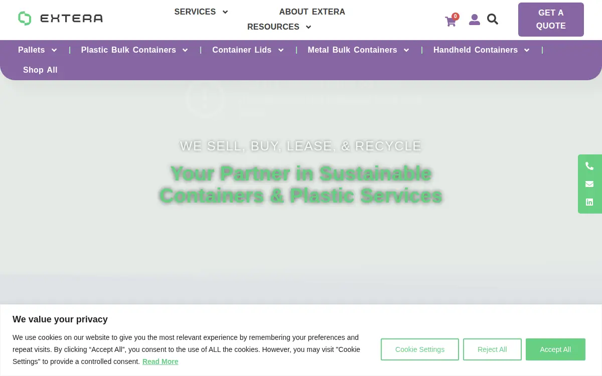Homepage of Resource Material Handling and Recycling, INC.