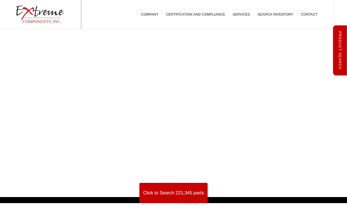 Homepage of Extreme Components Incorporated