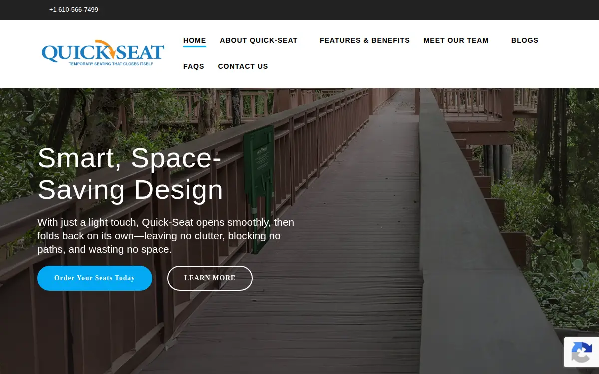 Homepage of Ez Rest, INC.