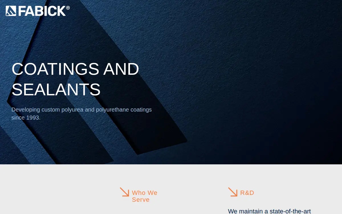Homepage of Fabick INC