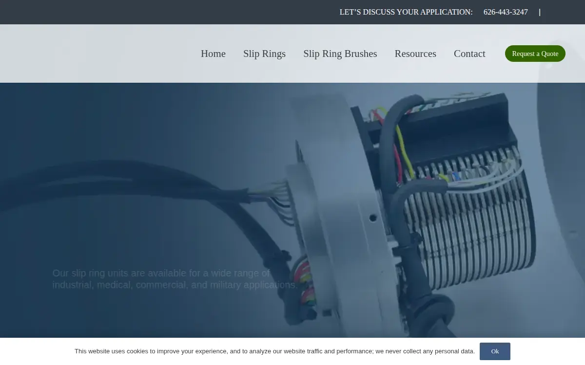 Homepage of Fabricast, INC