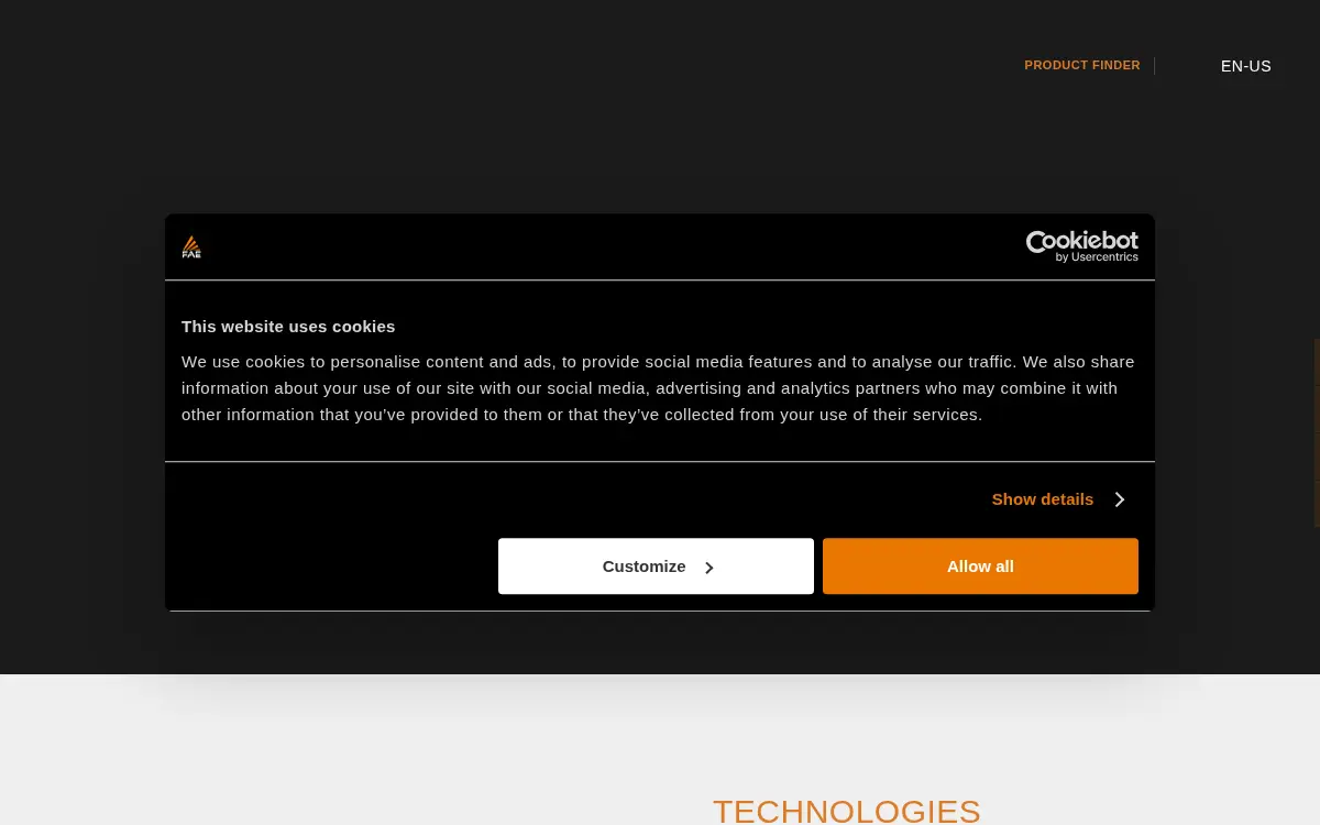 Homepage of Fae USA INC
