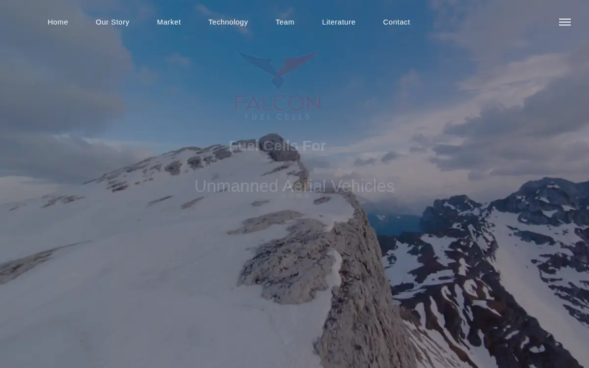 Homepage of Falcon Fuel Cells INC