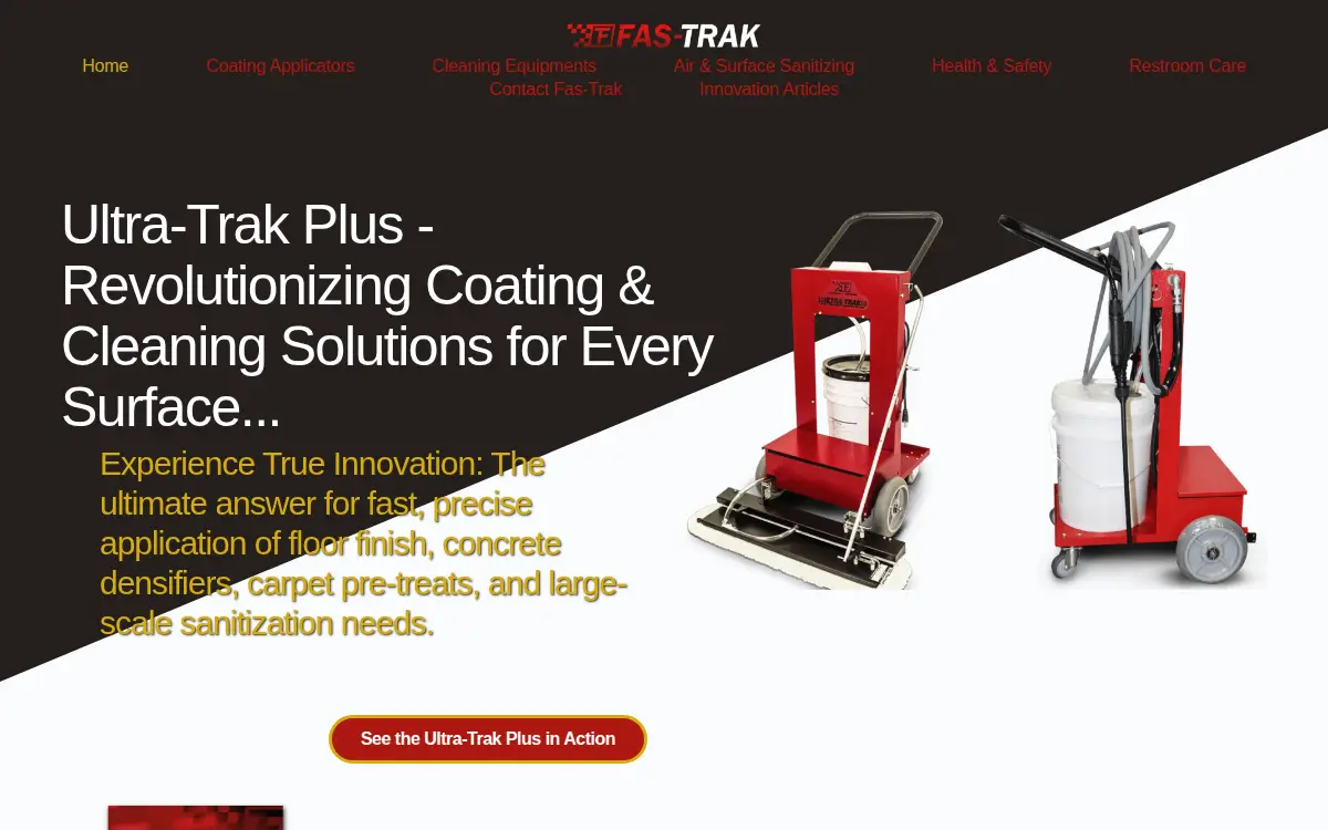 Homepage of Fas-trak Industries INC