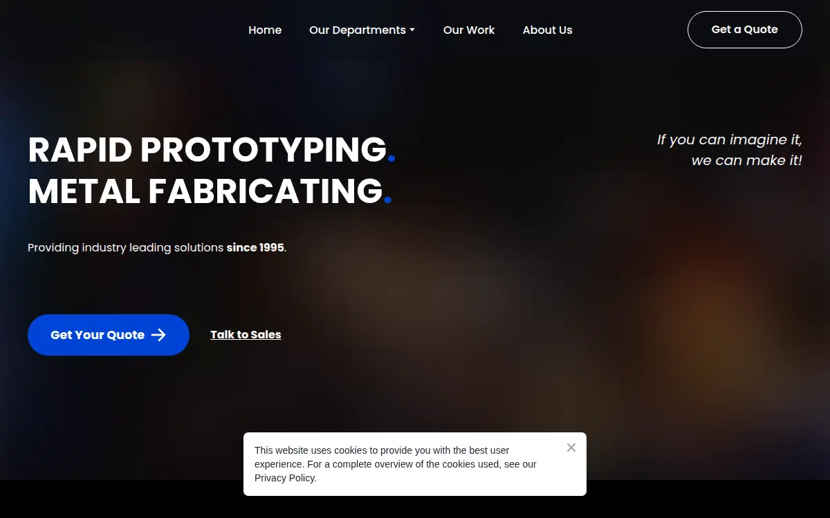 Homepage of Faspro Technologies, INC.