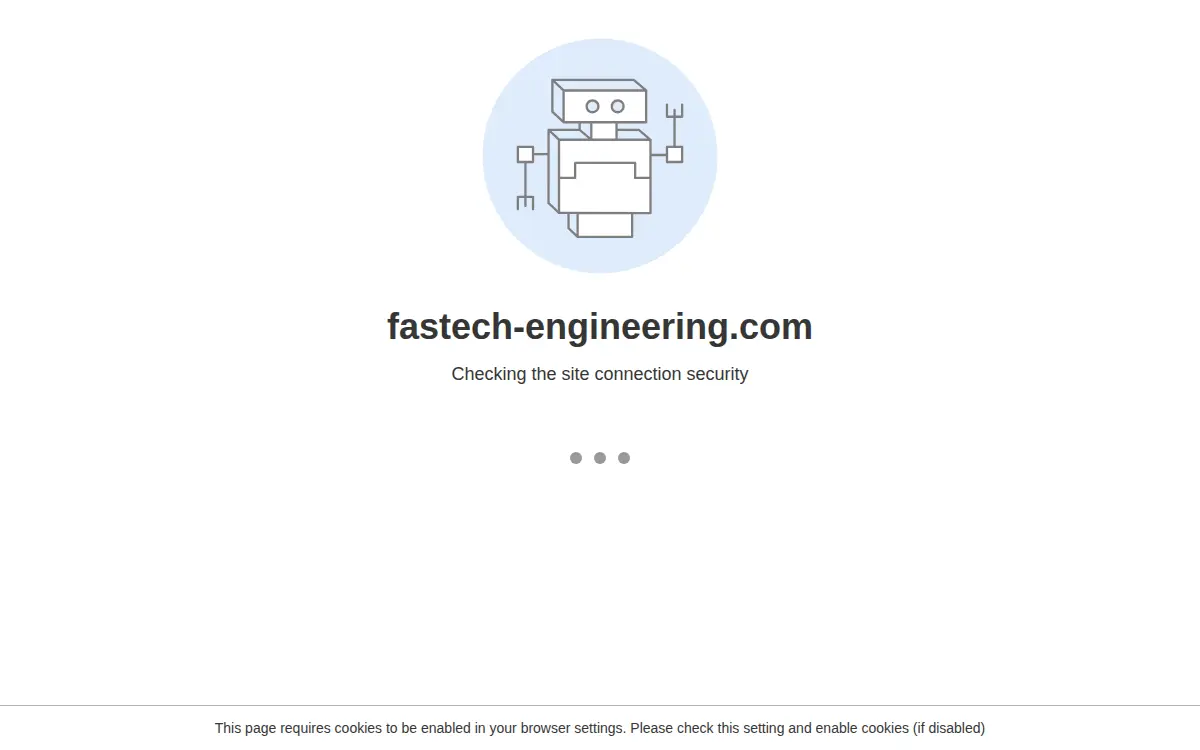 Homepage of Fastech LLC