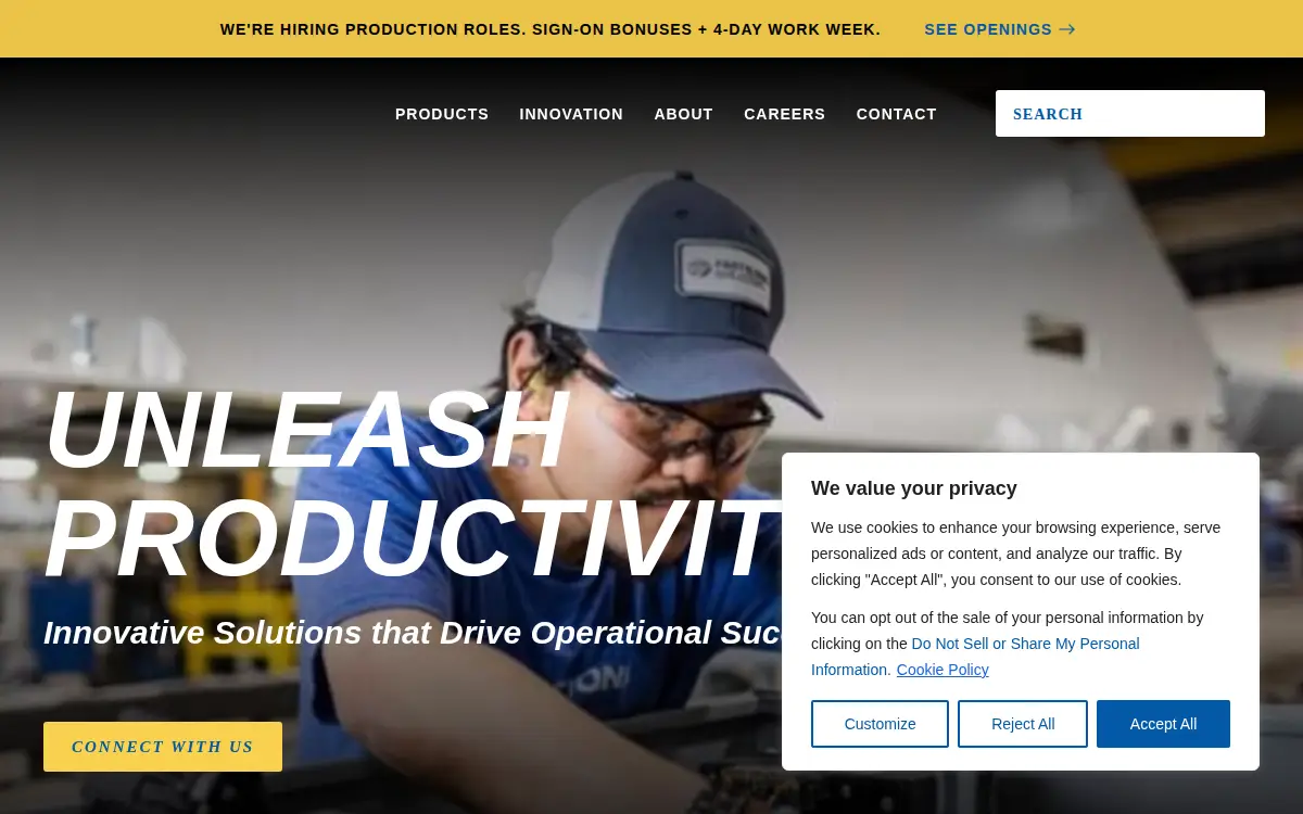 Homepage of Fast Global Solutions INC