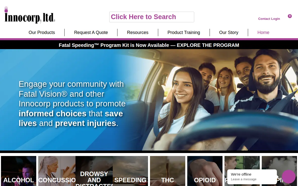 Homepage of Innocorp, LTD.