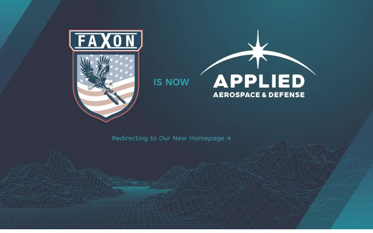 Homepage of Faxon Machining, LLC