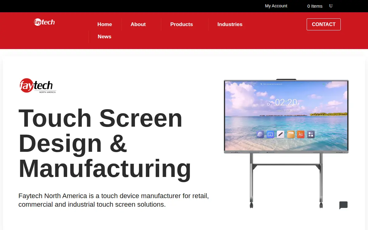 Homepage of Connect Tronics LLC