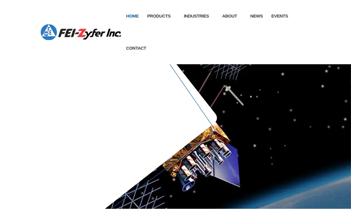 Homepage of Fei-zyfer, INC.
