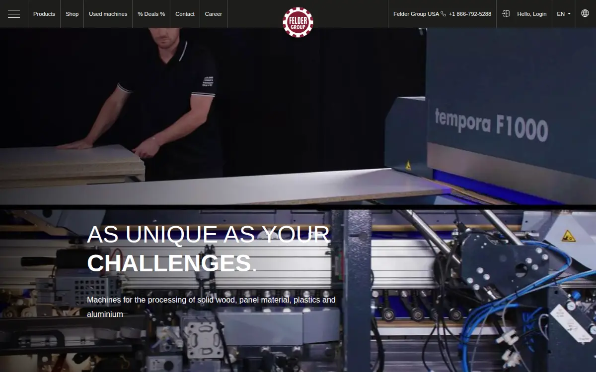 Homepage of Asw Machinery, INC