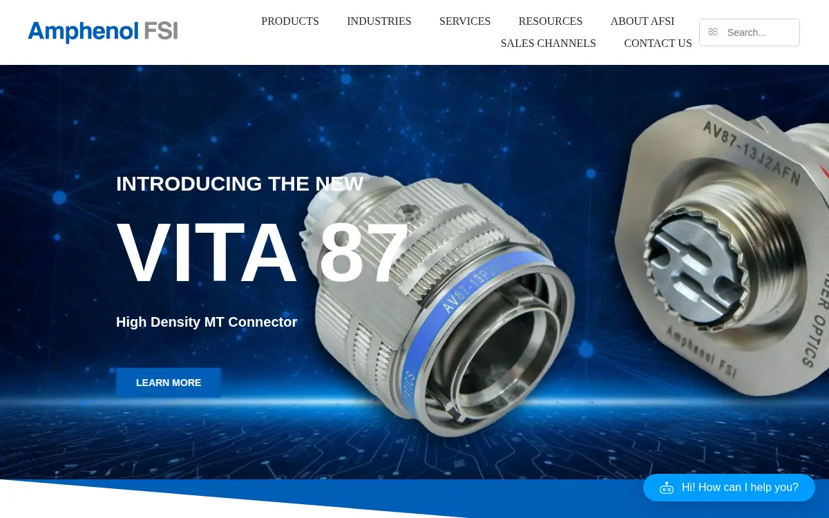 Homepage of Fiber Systems International, INC.